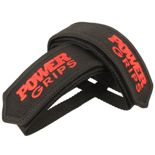 *POWER GRIPS* fat straps (red)
