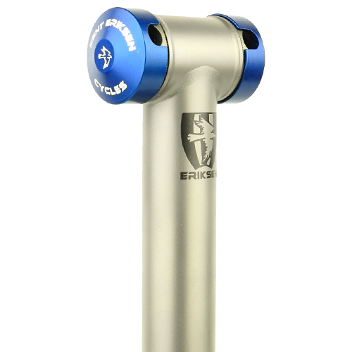 *KENT ERIKSEN* titanium seatpost (straight/blue)
