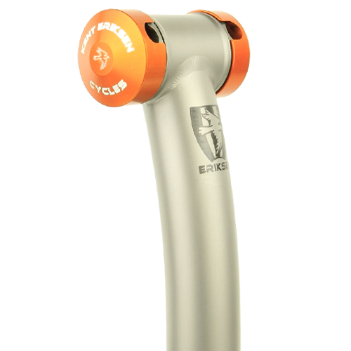 *KENT ERIKSEN* titanium seatpost (layback/orange)