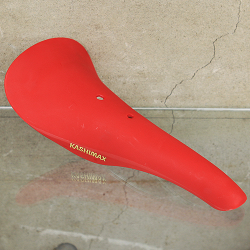 *KASHIMAX* aero bmx saddle (red)