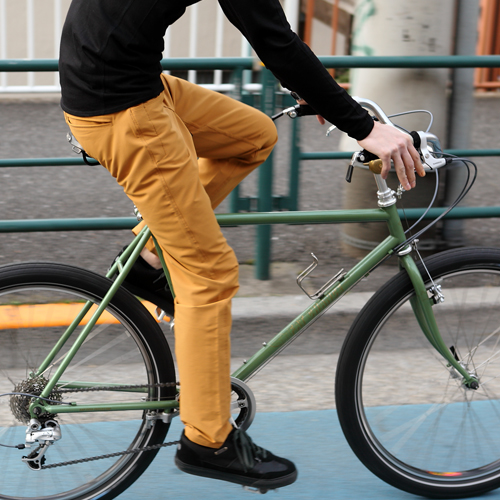 *SWRVE* lightweight wwr trousers regular (camel / 旧モデル)