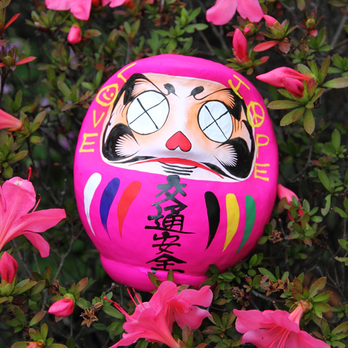 *BLUE LUG* rokkaku daruma (pink)