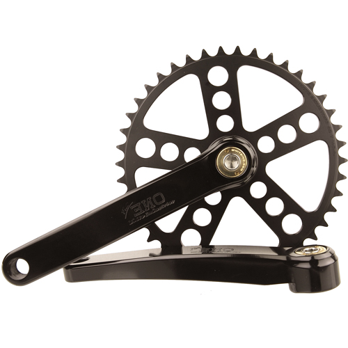 *WHITE INDUSTRIES* eno single speed crank (black)