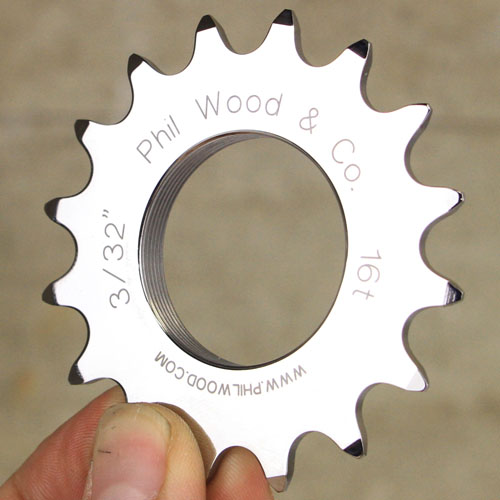 *PHILWOOD* track cog (3/32