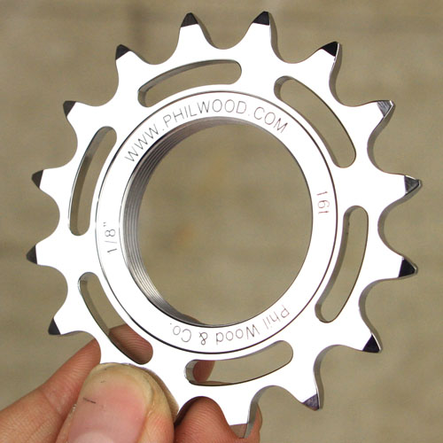 *PHILWOOD* slr track cog (1/8