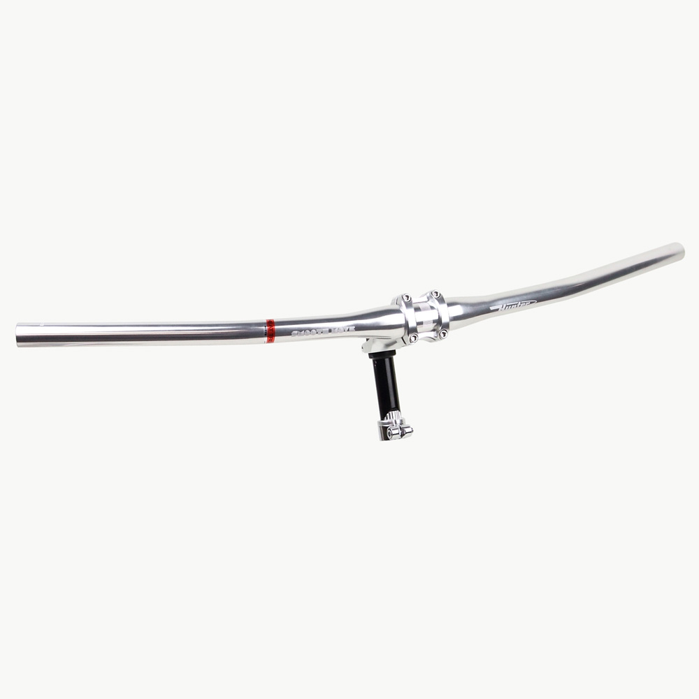 *HUNTER* flat sweeper bar (silver)