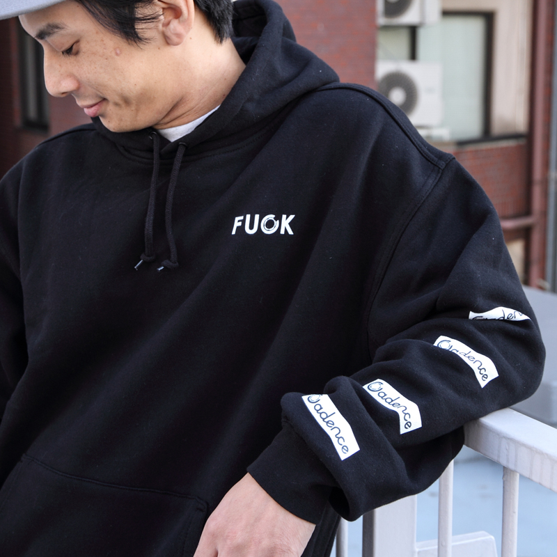 *CADENCE* fuck hoodie (black)