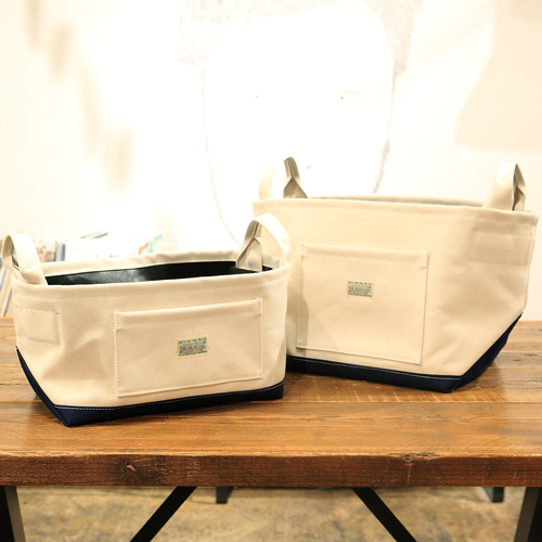 *BLUE LUG* tool boat (natural/navy)