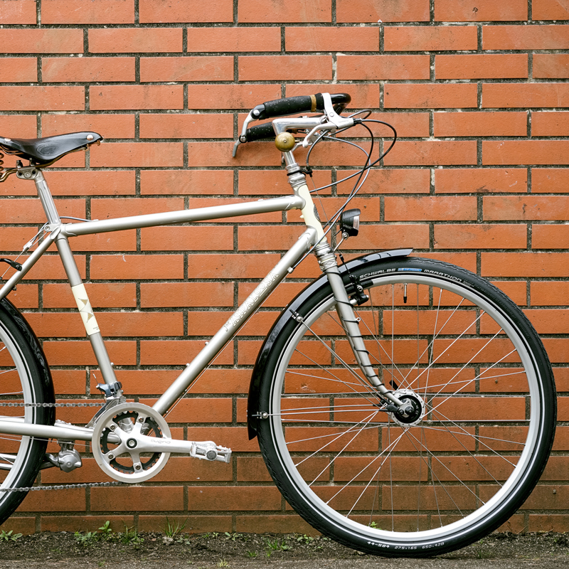 *RIVENDELL* joe appaloosa complete bike (silver)