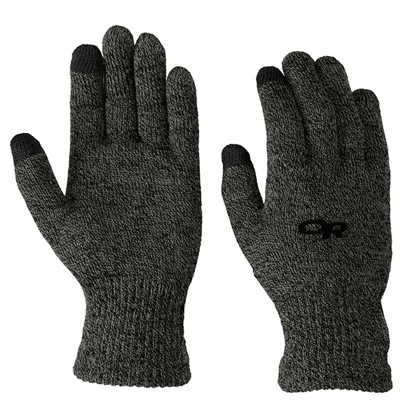 *OUTDOOR RESEARCH* biosensor liners groves (charcoal)