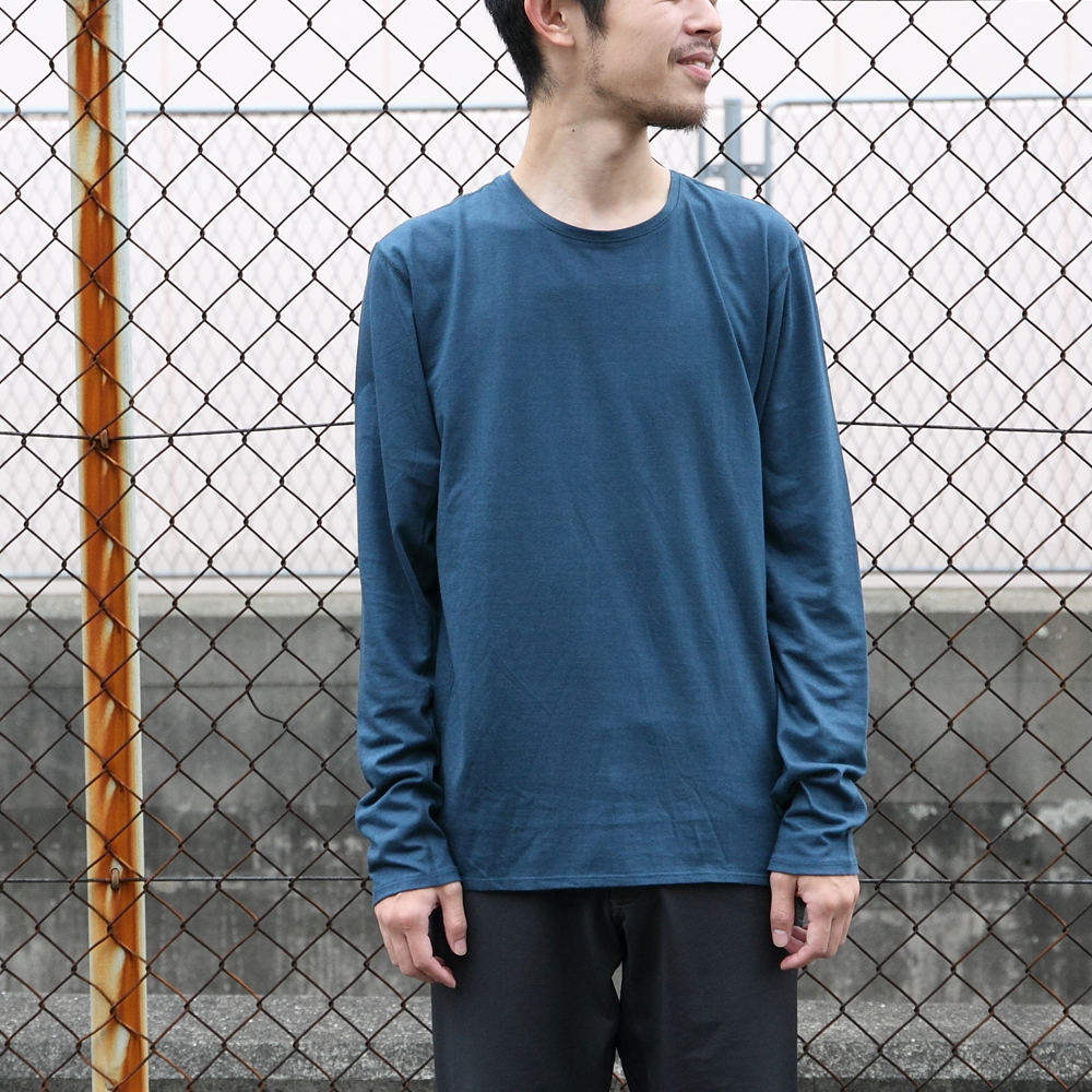 *SWRVE* cotton/Modal long sleeve Tee (blue)