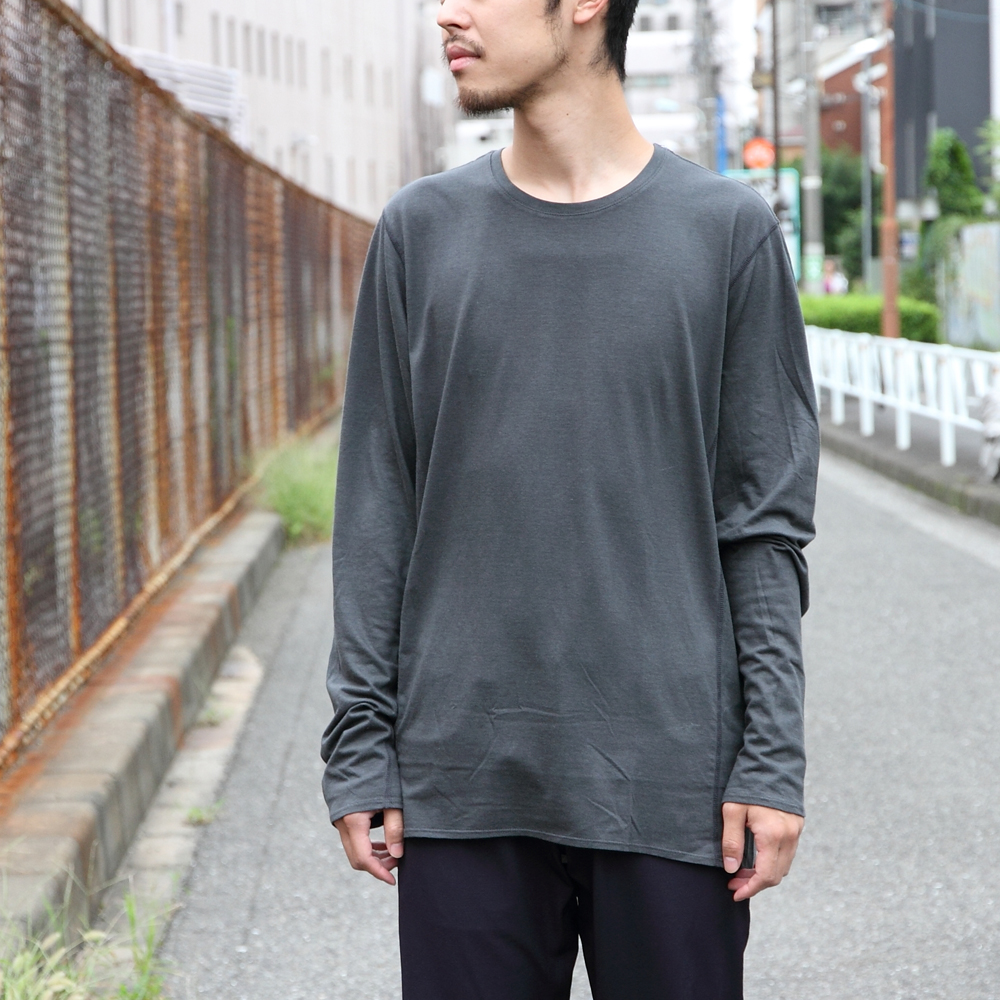 *SWRVE* cotton/Modal long sleeve Tee (gray)