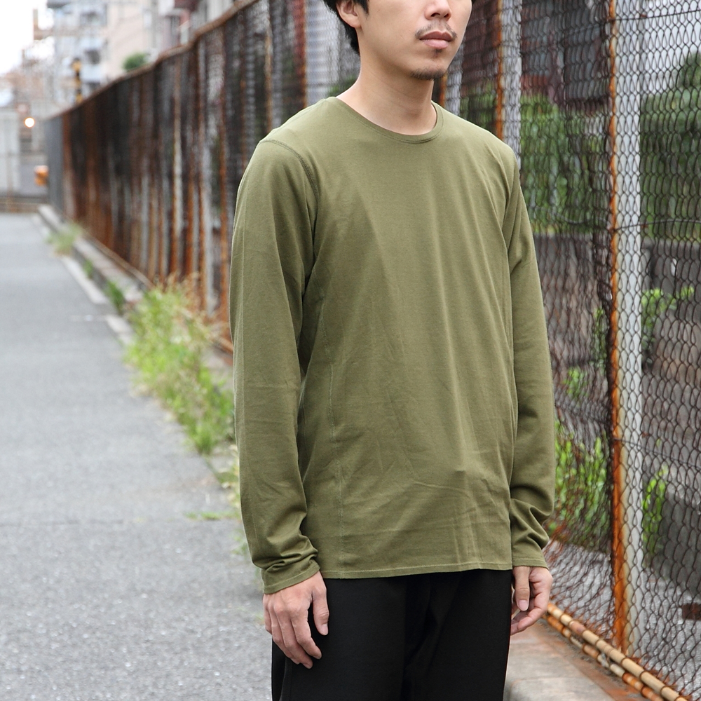 *SWRVE* cotton/Modal long sleeve Tee (khaki)
