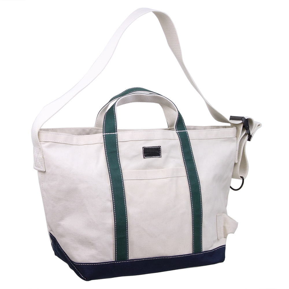 *BLUE LUG* boat (natural/green/navy)