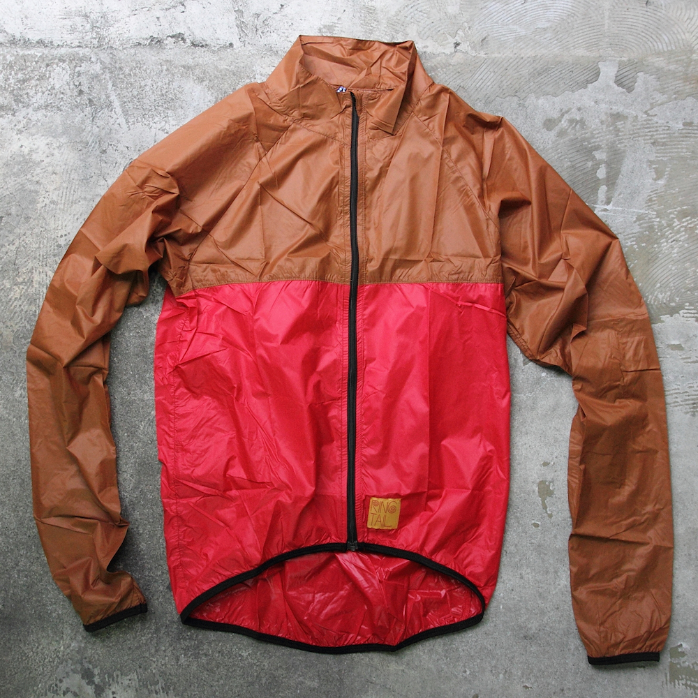 *RINGTAIL* block breaker jacket (brown/red)