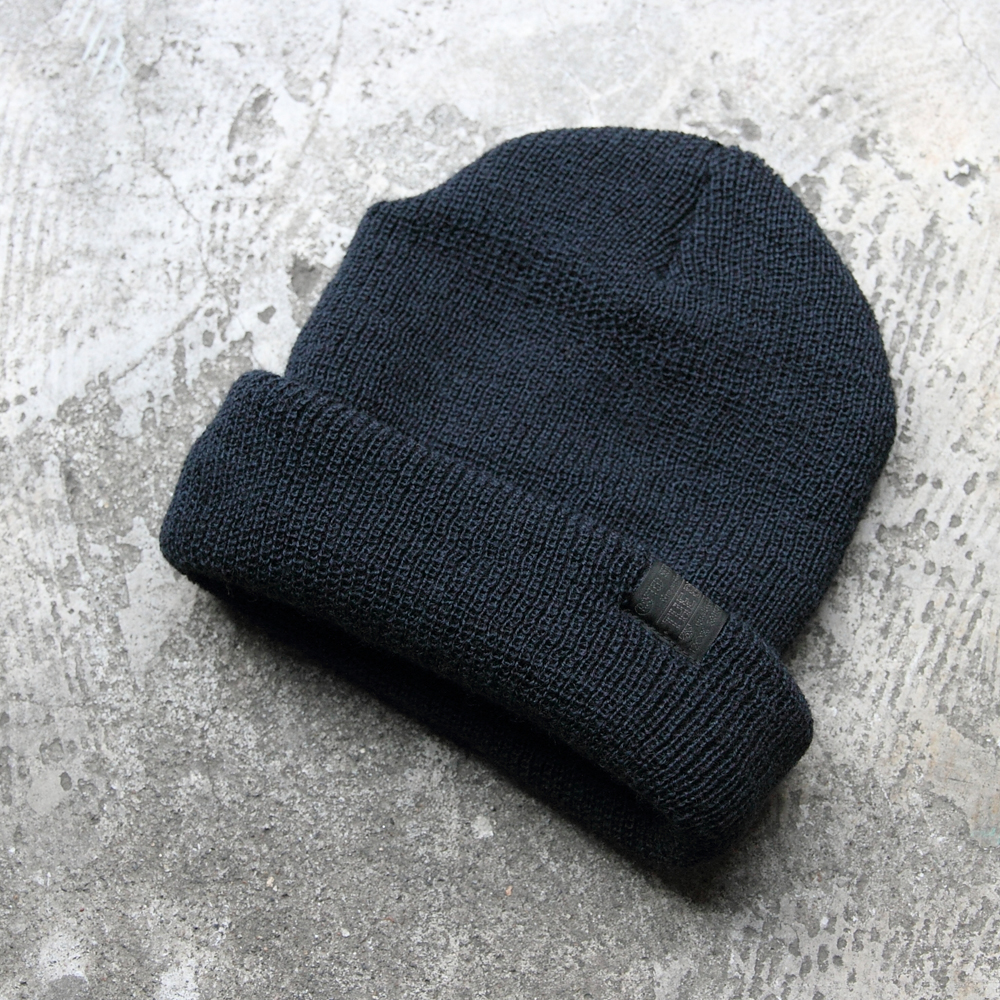 *BLUE LUG* double roll watch cap (navy)