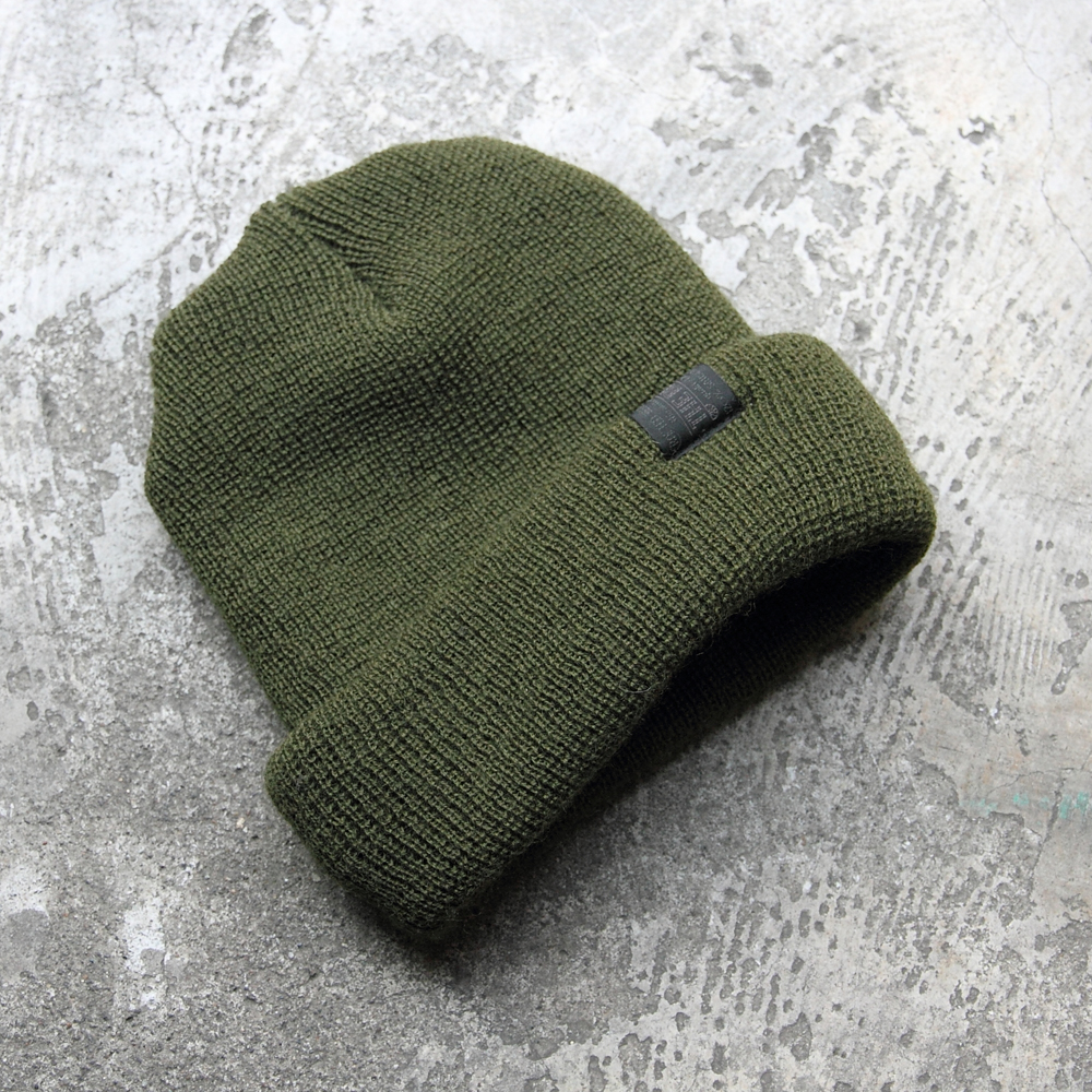 *BLUE LUG* double roll watch cap (olive)