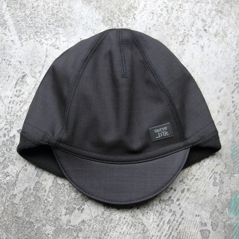 *SWRVE* softshell belgian cap (black heather)