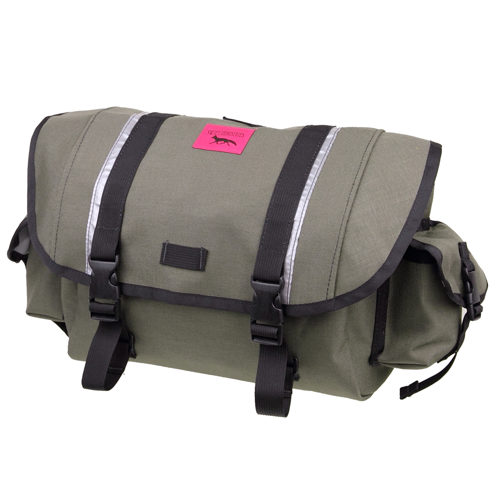 *SWIFT INDUSTRIES* zeitgeist saddle bag (L/olive)