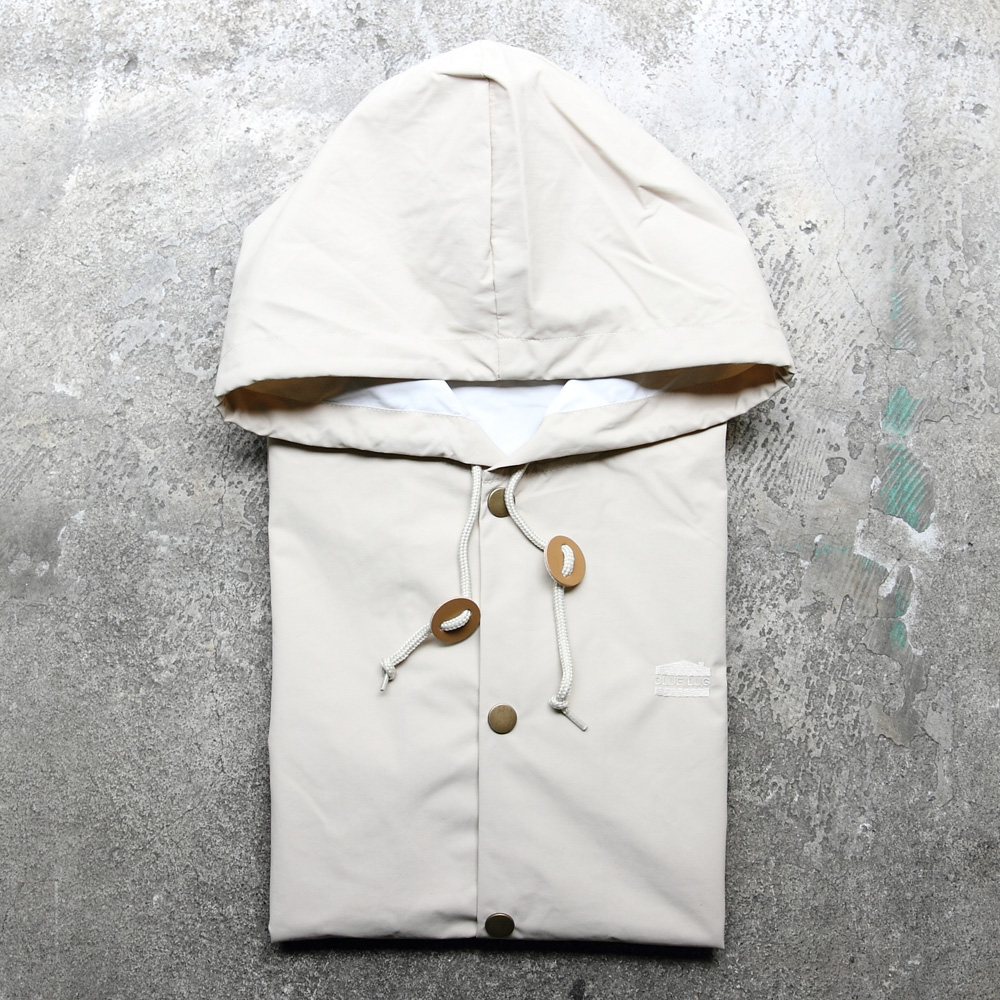 *BLUE LUG* house logo coaches jacket (beige)