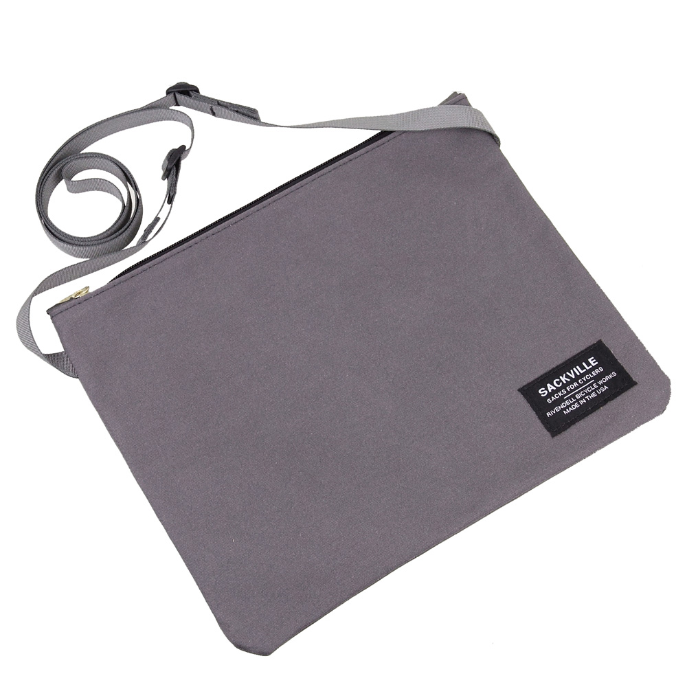*RIVENDELL* sackville flatsack (grey)