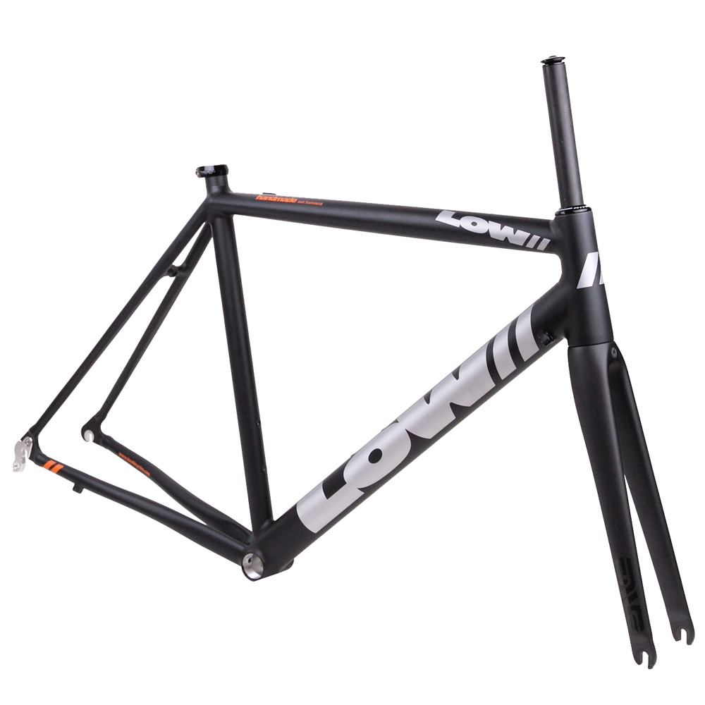 *LOW BICYCLES* MKi road frame&fork set (black/raw/56)