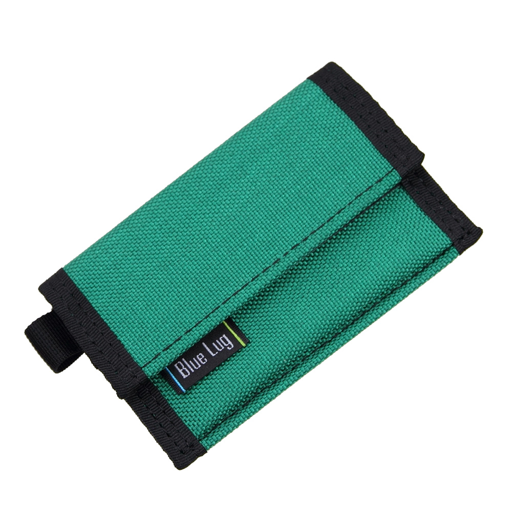 *BLUE LUG* micro wallet (green)
