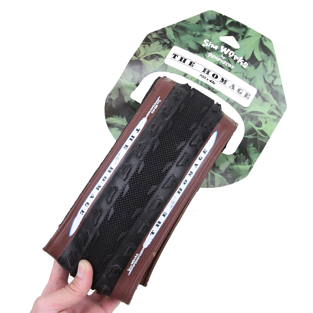 *SIM WORKS* the homage tire (black/brown)