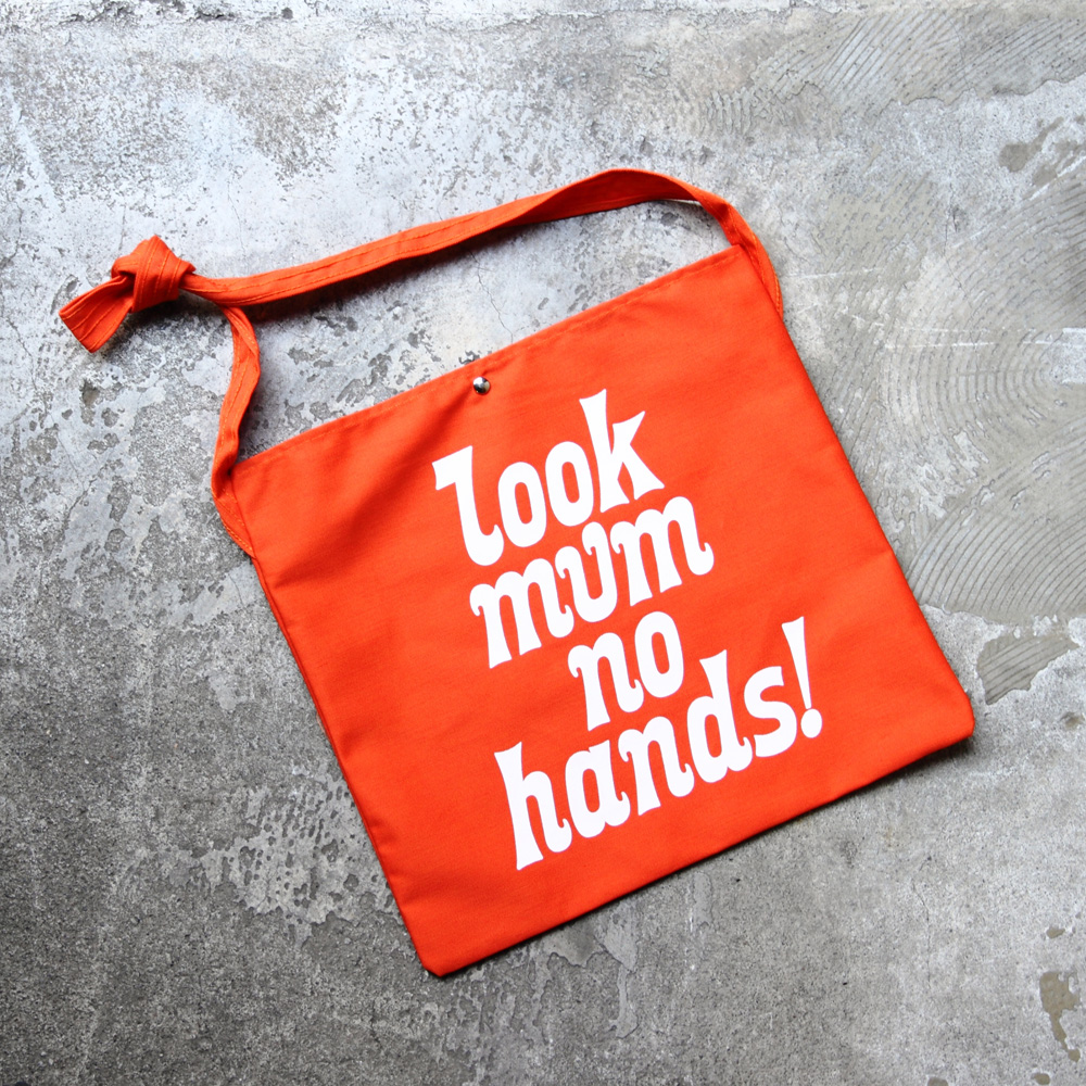 *LOOK MUM NO HANDS* Musette (orange)