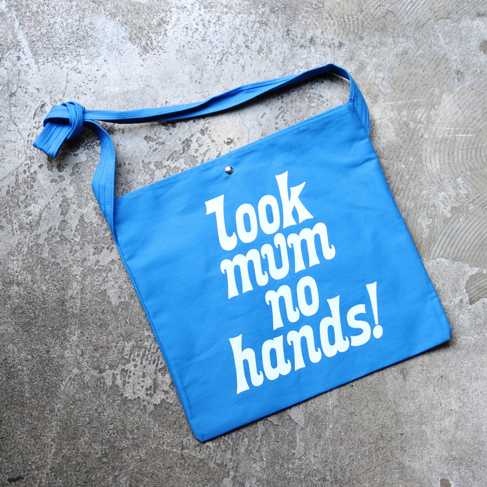 *LOOK MUM NO HANDS* Musette (blue)
