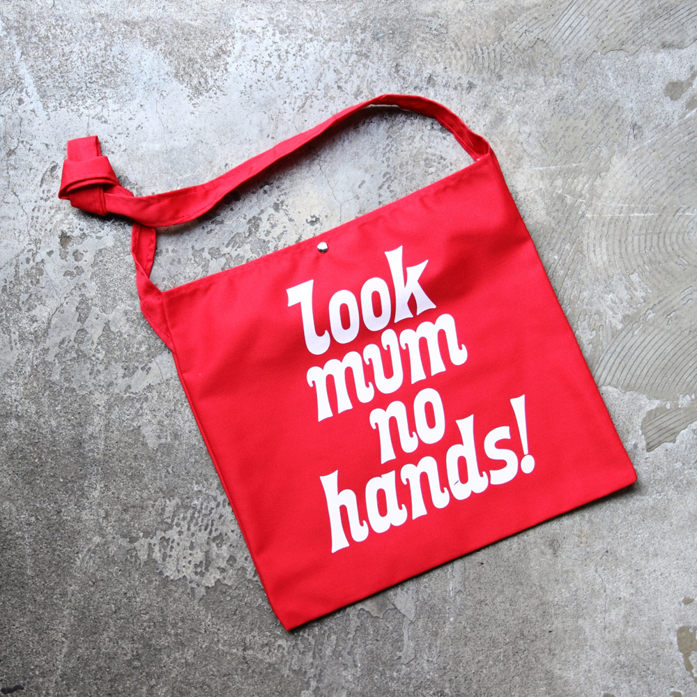 *LOOK MUM NO HANDS* Musette (red)