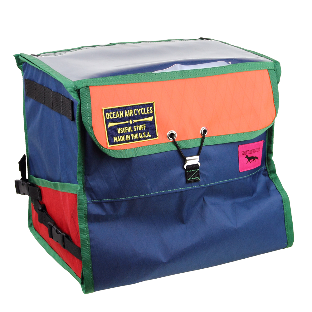 *OCEAN AIR CYCLES × SWIFT INDUSTRIES* docena demi-porteur bag (harlequin)