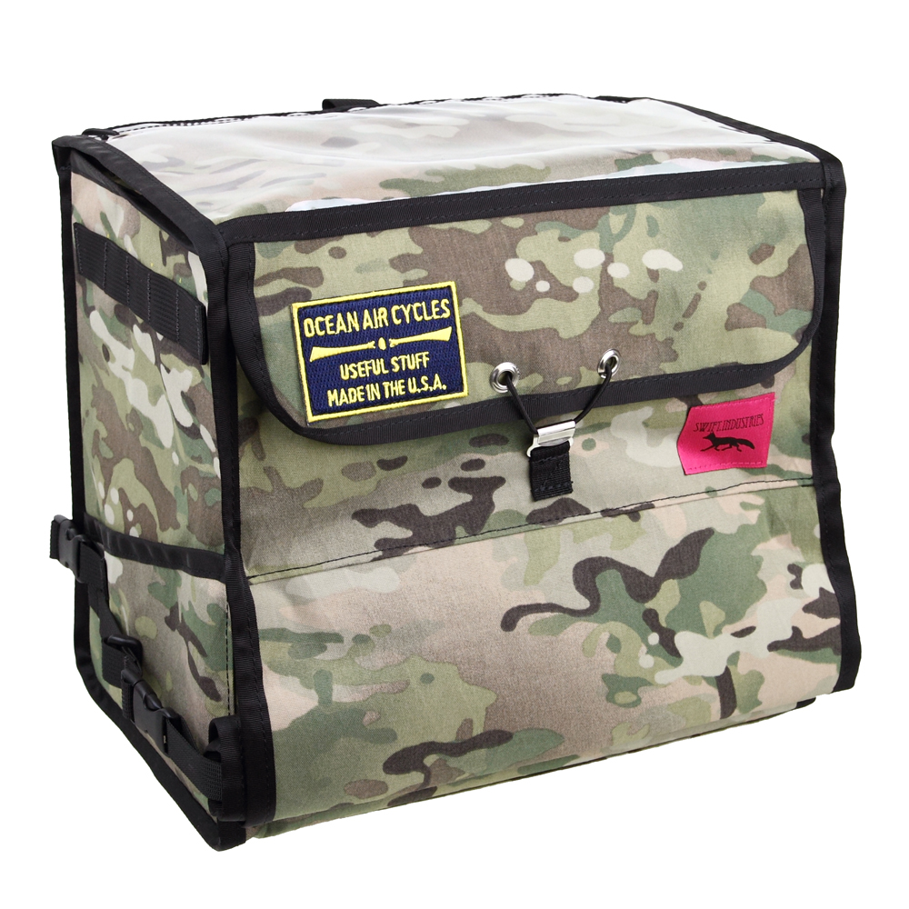 *OCEAN AIR CYCLES × SWIFT INDUSTRIES* docena demi-porteur bag (camo)