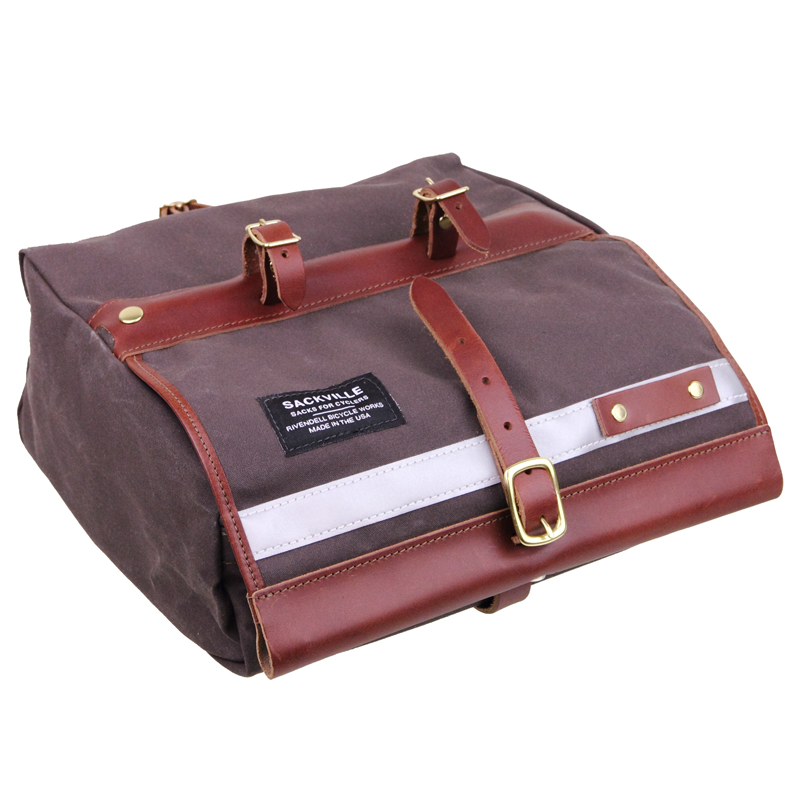 *RIVENDELL* sackville saddle sack (S/dark brown)