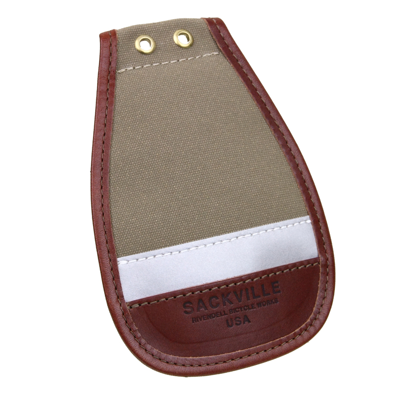 *RIVENDELL* sackville fender mudflap (tan)