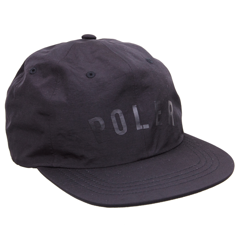 *POLER* tapedseams nylon floppy (black)