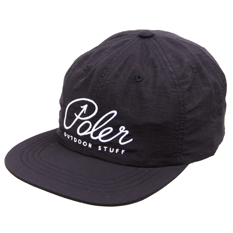 *POLER* script nylon floppy (black)