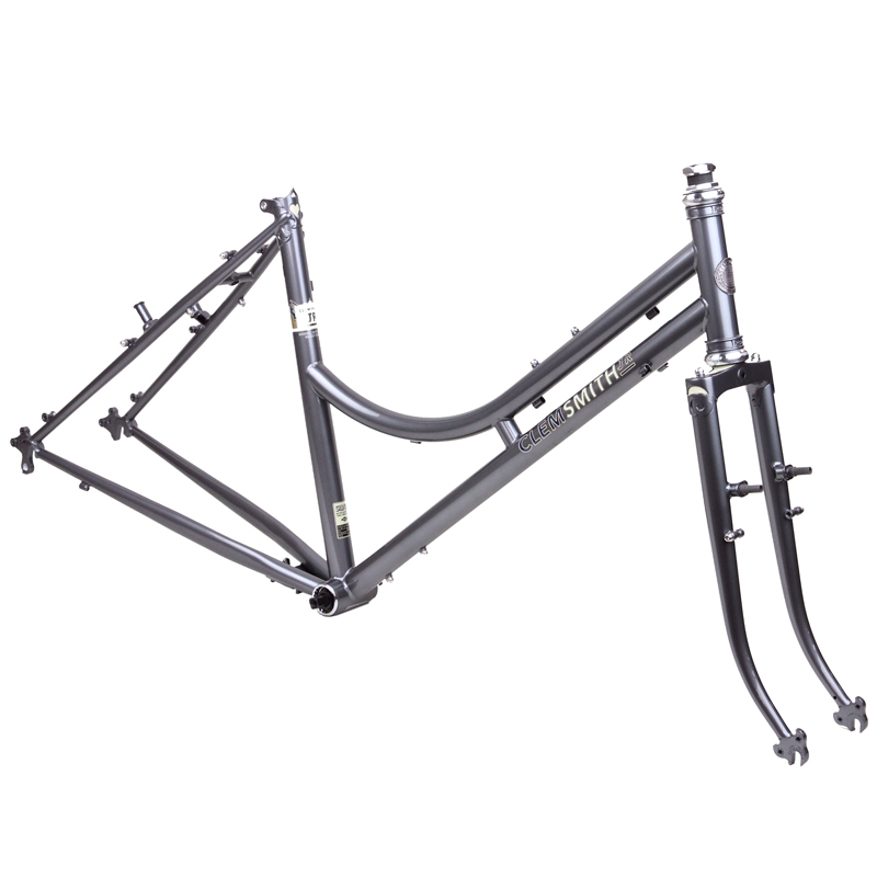 *RIVENDELL* clem smith Jr. frame set (L-style/silver)