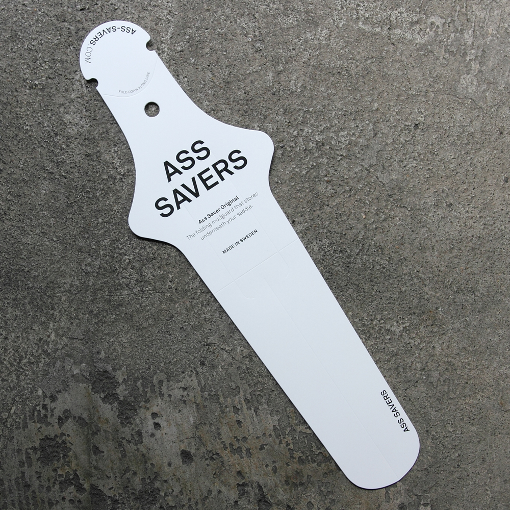 *ASS SAVERS* ass saver original fender (white)