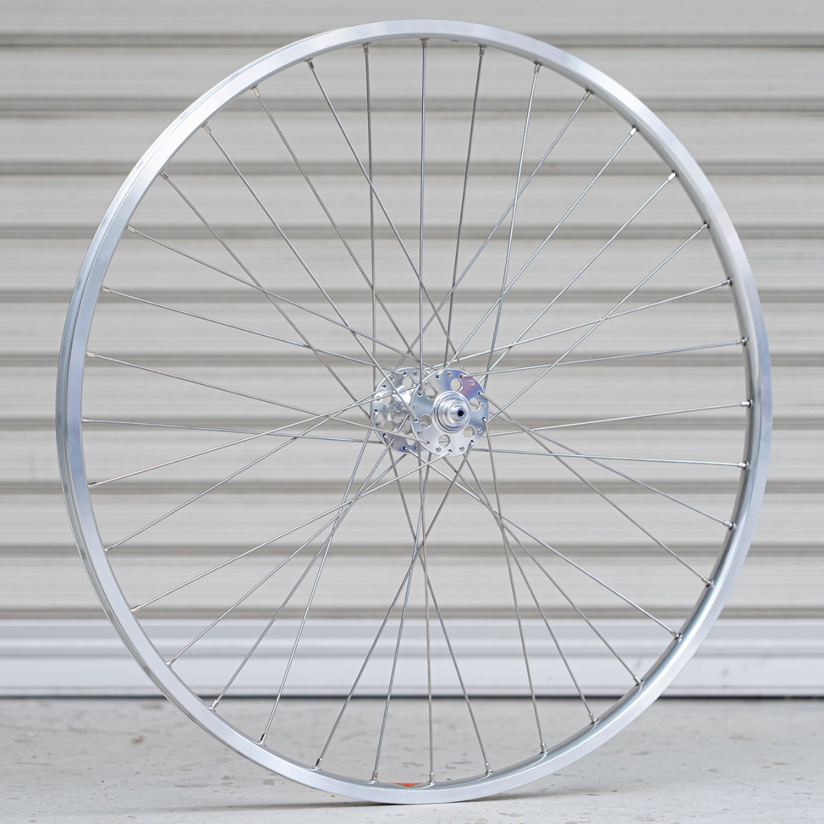 *PACENTI×VELO ORANGE* brevet road wheel front (silver)