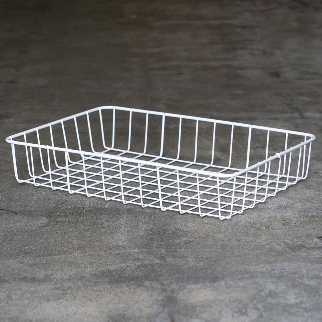 *WALD* 139 half basket (white)