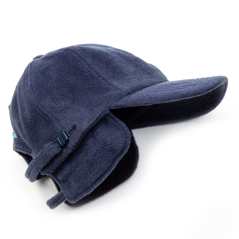 *BL SELECT* ear muff fleece cap (navy)