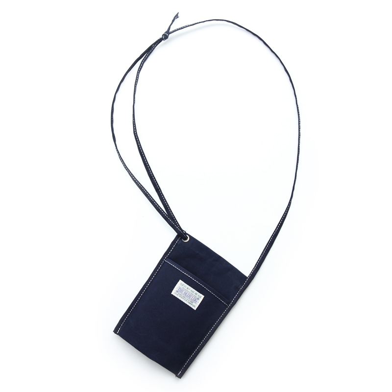 *BLUE LUG* wine glass sacoche (navy)