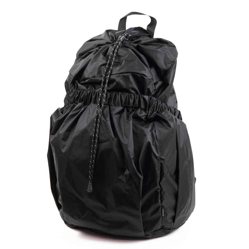*FAIRWEATHER* packable pack (black)