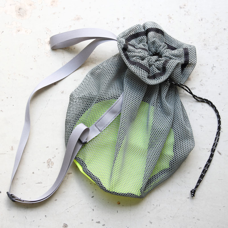 *BLUE LUG* ball bag (olive/yellow/gray)