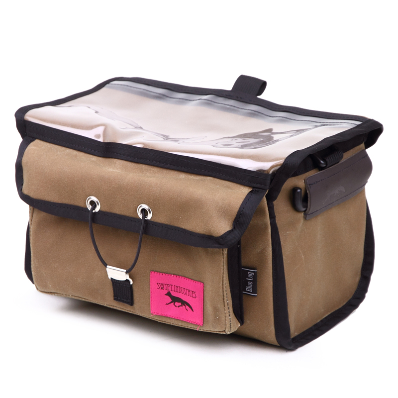 *SWIFT INDUSTRIES* paloma handlebar bag (wax tan)