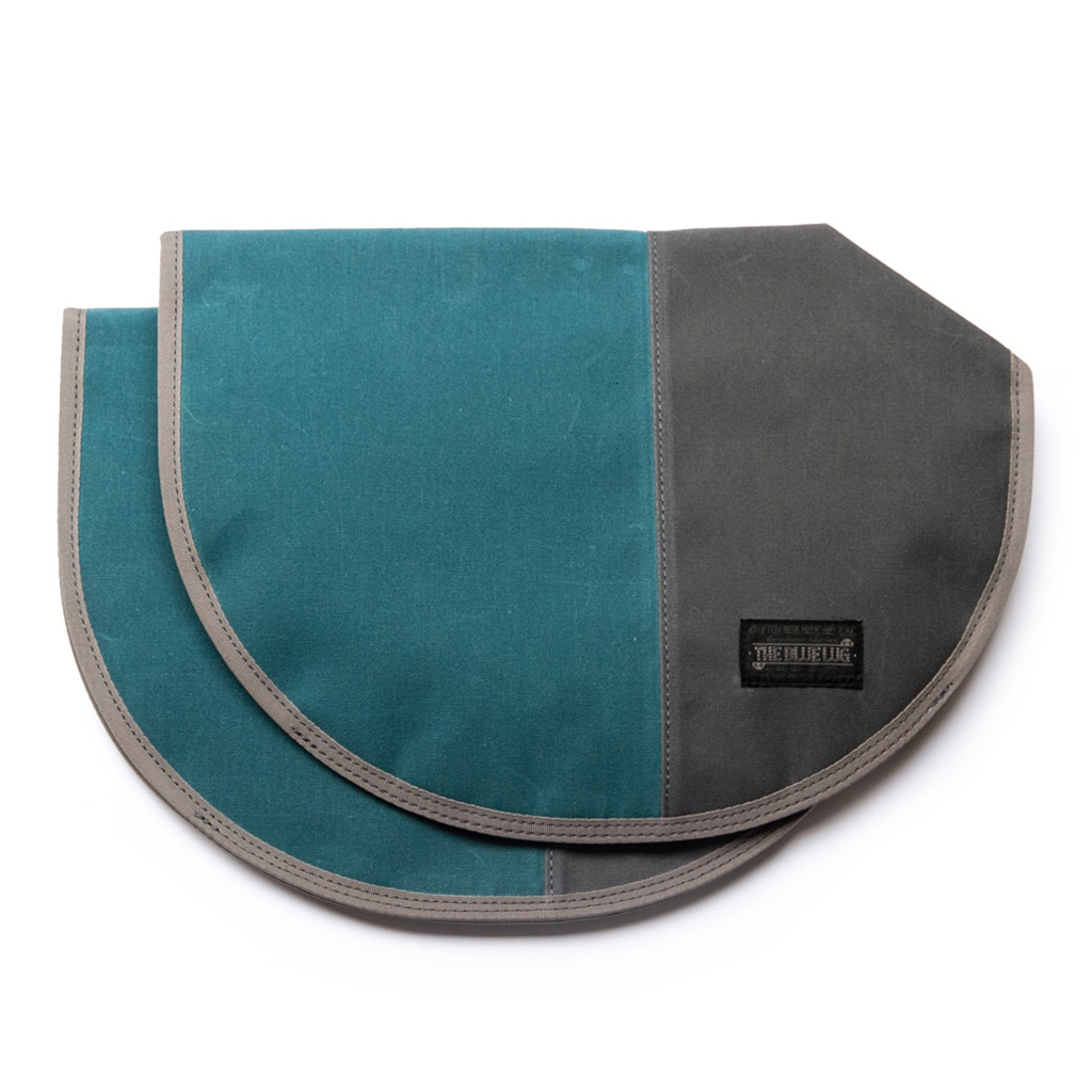 *BLUE LUG* handle cover (wax blue/wax gray)