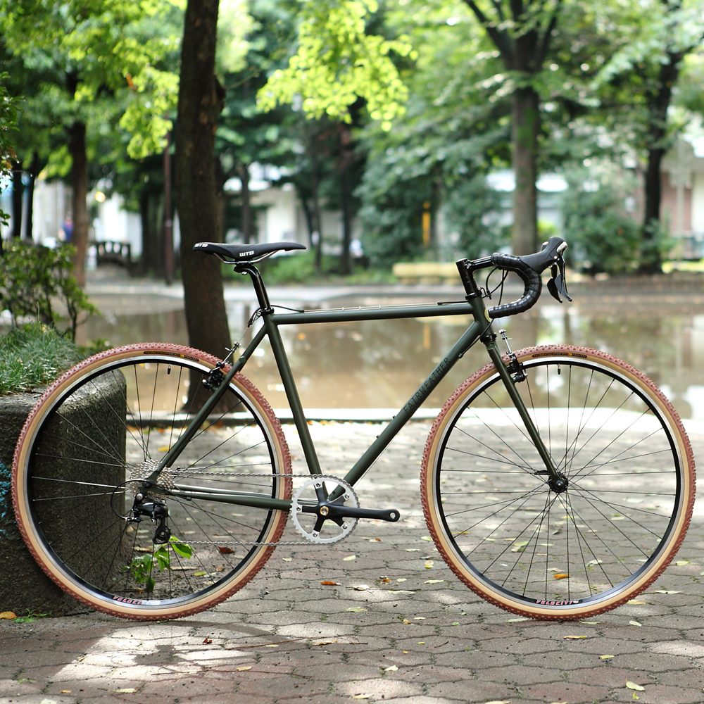 *FAIRWEATHER* CX complete bike (M/army green)