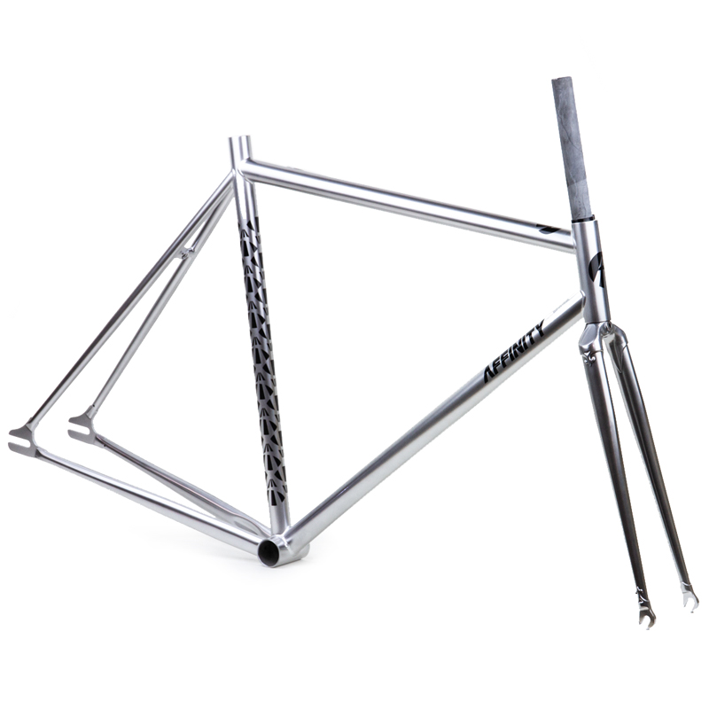 *AFFINITY CYCLES* metropolitan track frame (mach silver)