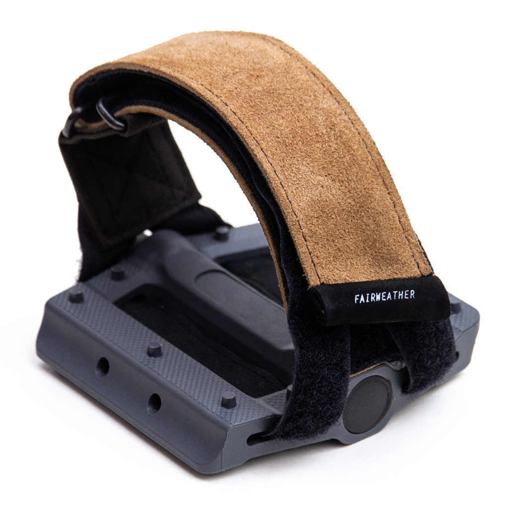 *FAIRWEATHER* pedal strap (leather beige)